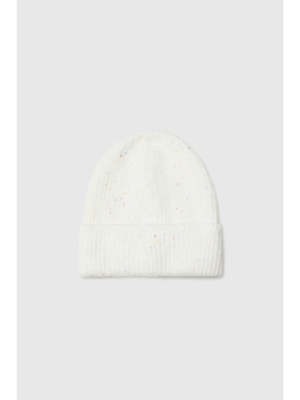 Moodo Topla kapa bele barve Moodo