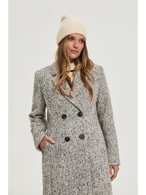 Moodo Kapa iz volne svetlo bežaste barve Moodo