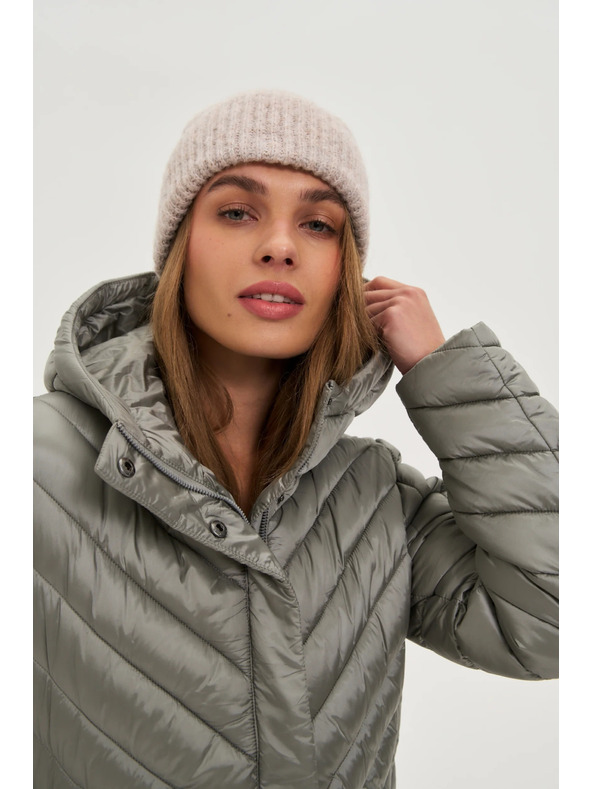 Moodo Kapa z volno bežaste barve Moodo