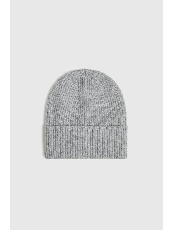 Moodo Zimska kapa sive barve Moodo