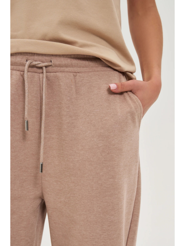 Moodo Bežaste trenirka hlače Moodo