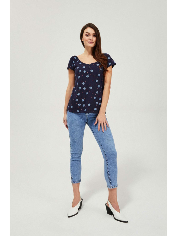 Moodo Skinny kavbojke 7/8 Moodo