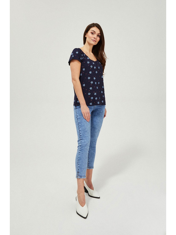 Moodo Skinny kavbojke 7/8 Moodo