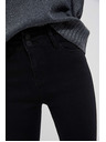 Moodo Džínsy push up z visokim pasom črne barve Moodo