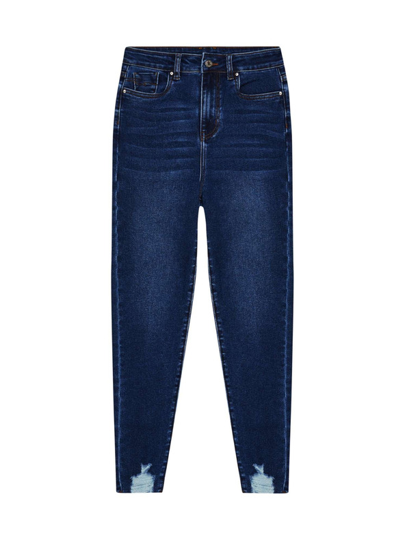 Moodo Džínsy extra visokega pasu Moodo