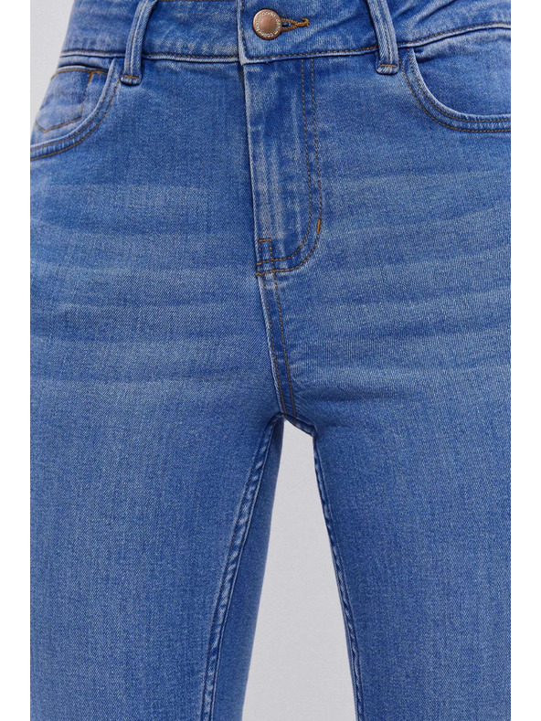 Moodo Modre push up džínsy Moodo