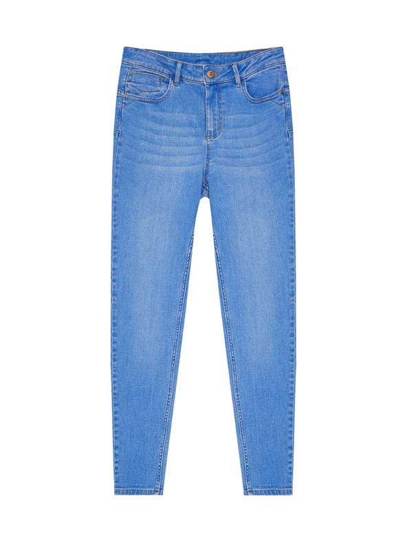 Moodo Modre push up džínsy Moodo