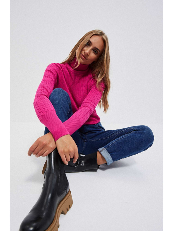 Moodo Temno modre džínsy z ravnim krojem Moodo