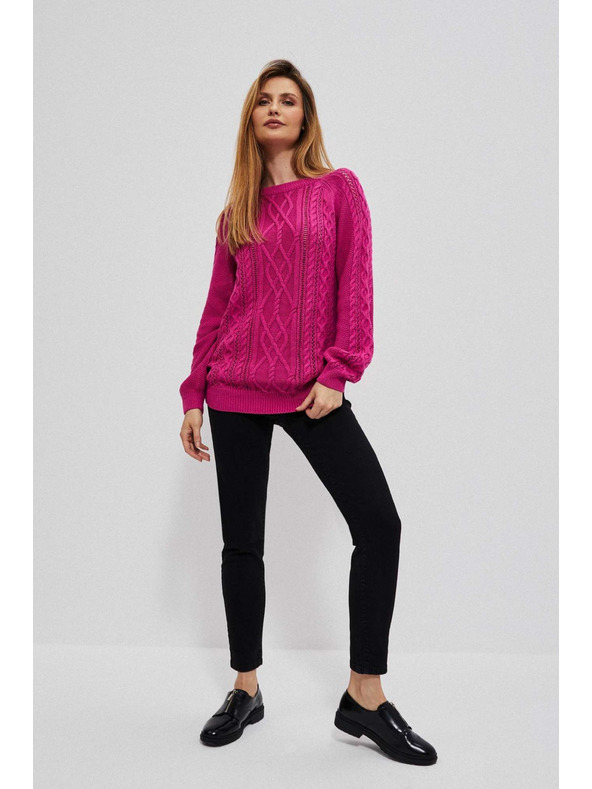 Moodo Ozke džínsy z gumbom in zadrgo črne barve Moodo