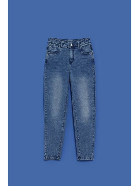 Moodo Džínsaste hlače z visokim pasom Moodo