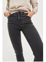 Moodo Grafitne ozke jeans hlače Moodo