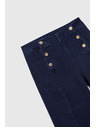 Moodo Temno modre wide leg jeans hlače Moodo