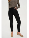 Moodo Črne ozke jeans hlače Moodo