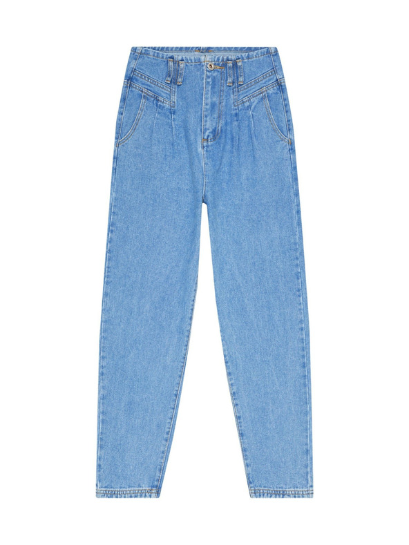 Moodo Jeans slouchy hlače z visokim pasom Moodo