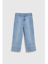 Moodo Svetlo modre jeans hlače z wide leg krojem Moodo