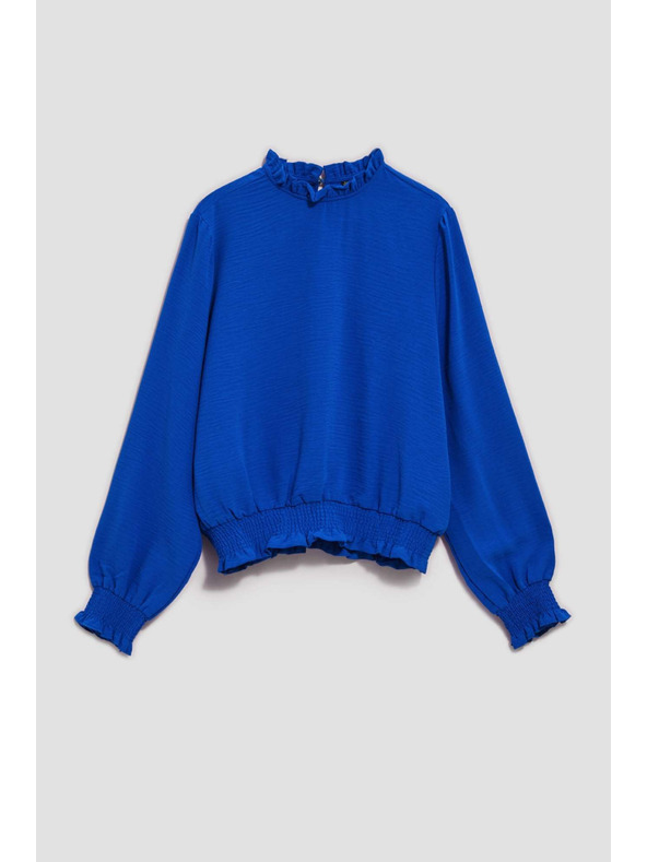 Moodo Gladka srajca modra Moodo