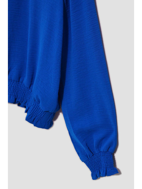 Moodo Gladka srajca modra Moodo