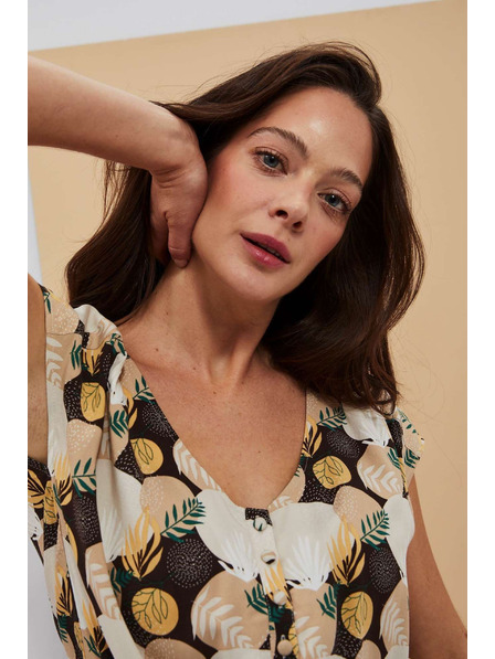 Moodo Srajčna majica z zavezovanjem Moodo