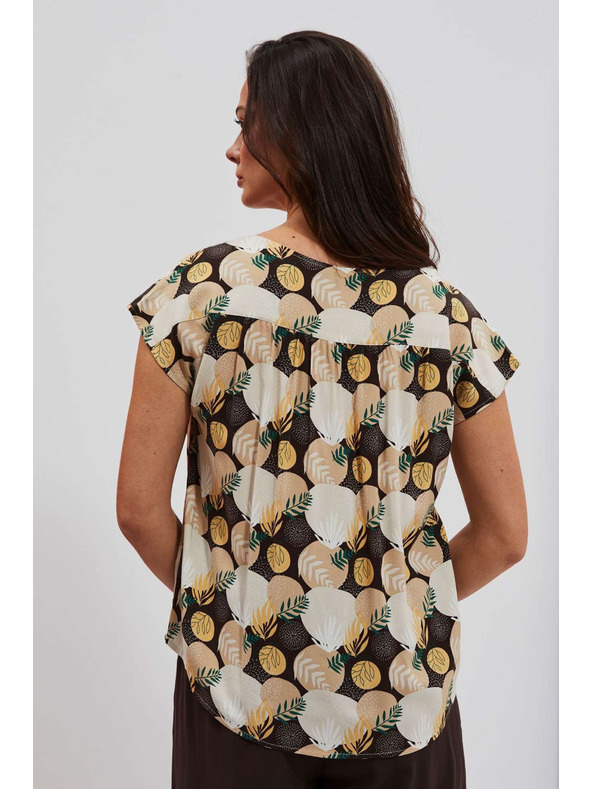 Moodo Srajčna majica z zavezovanjem Moodo