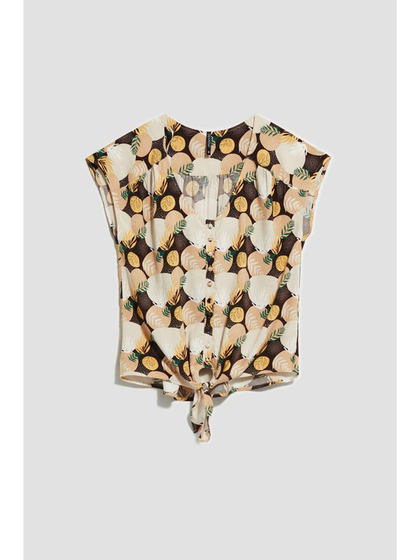 Moodo Srajčna majica z zavezovanjem Moodo