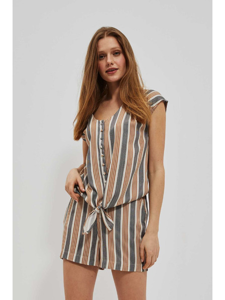 Moodo Peščena srajčna majica z zavezovanjem Moodo