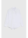 Moodo Bela srajca z ovratnikom Moodo