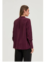 Moodo Elegantna srajca bordo Moodo