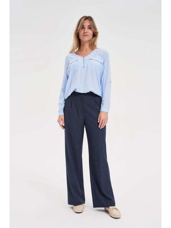 Moodo Svetlo modra viskozna srajca Moodo