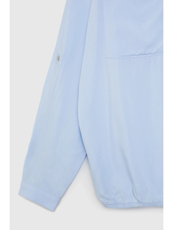 Moodo Svetlo modra viskozna srajca Moodo