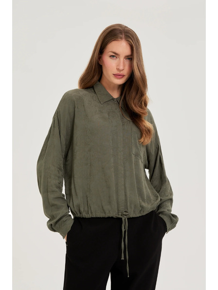 Moodo Olivna viskozna srajca Moodo