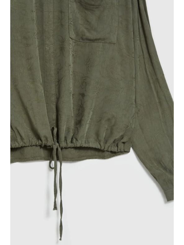 Moodo Olivna viskozna srajca Moodo