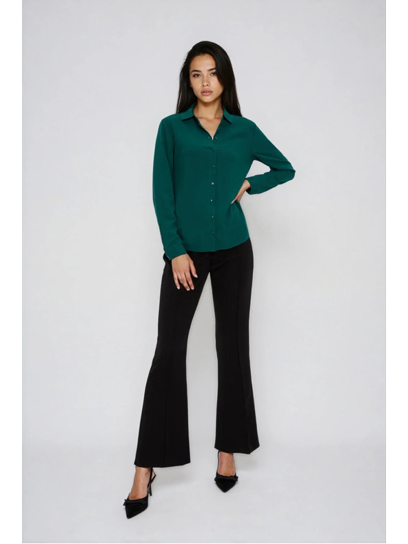 Moodo Zelena viskozna srajca Moodo