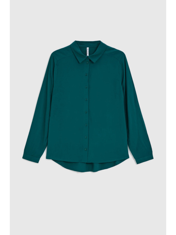Moodo Zelena viskozna srajca Moodo