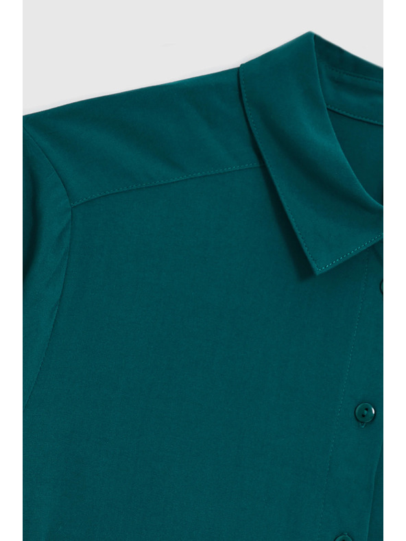 Moodo Zelena viskozna srajca Moodo
