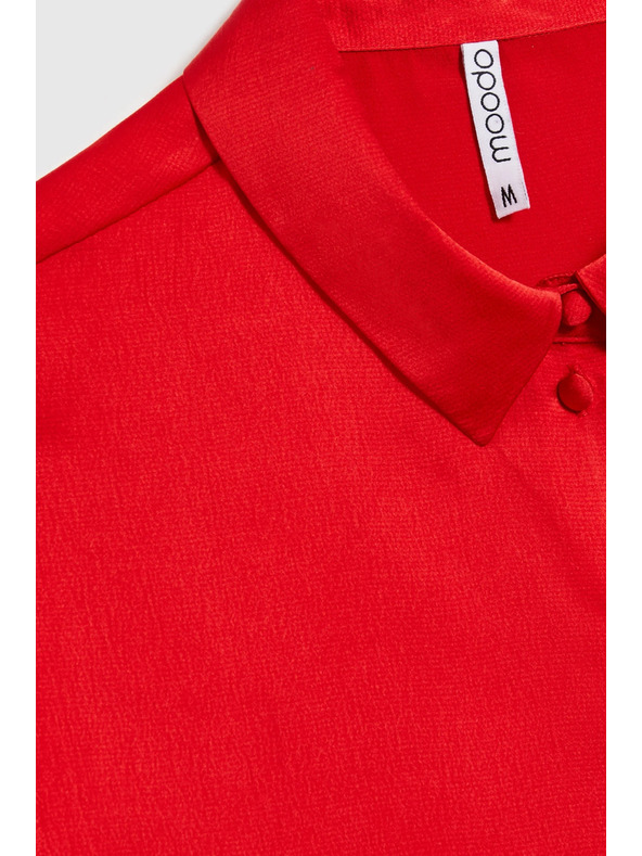 Moodo Gladka rdeča srajca Moodo
