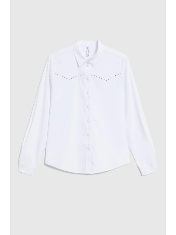 Moodo Gladka bela srajca Moodo