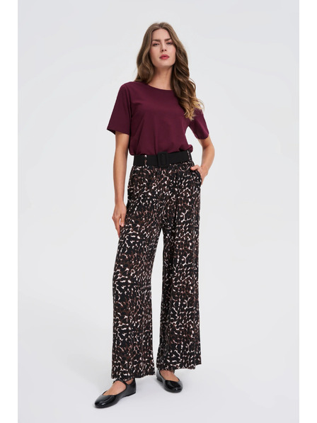 Moodo Gladka vinsko rdeča majica Moodo