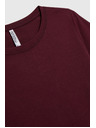 Moodo Gladka vinsko rdeča majica Moodo