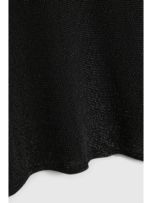 Moodo Bluza za nošenje na dva načina črne barve Moodo