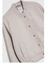 Moodo Bež bomber jakna za ženske Moodo