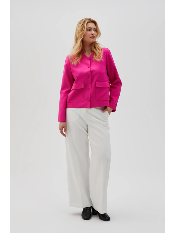 Moodo Fuksijasta jakna na gumbe Moodo