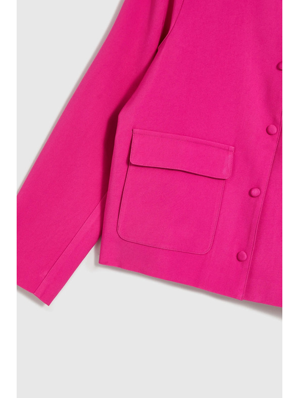 Moodo Fuksijasta jakna na gumbe Moodo