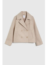 Moodo Kratek bež plašč Moodo