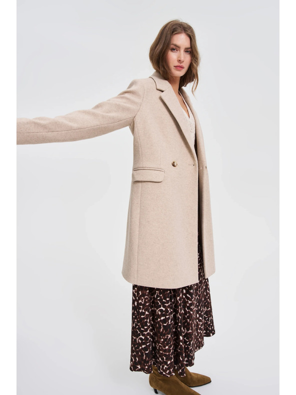 Moodo Bež plašč Moodo