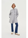 Moodo Kratek siv plašč Moodo