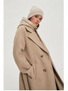 Moodo Dolg bež plašč s kapuco Moodo