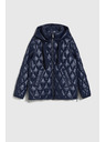 Moodo Prešita temno modra jakna Moodo