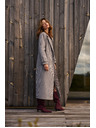 Moodo Dolg siv plašč Moodo