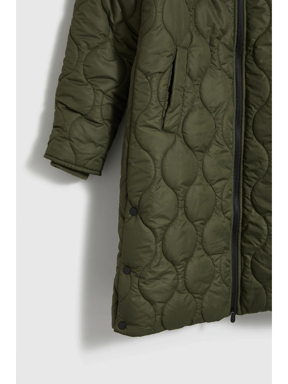 Moodo Prešita zelena jakna Moodo