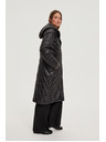 Moodo Dolga črna jakna Moodo